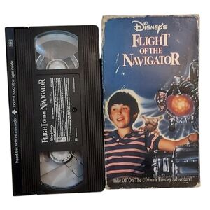 Disney Flight of the Navigator VHS